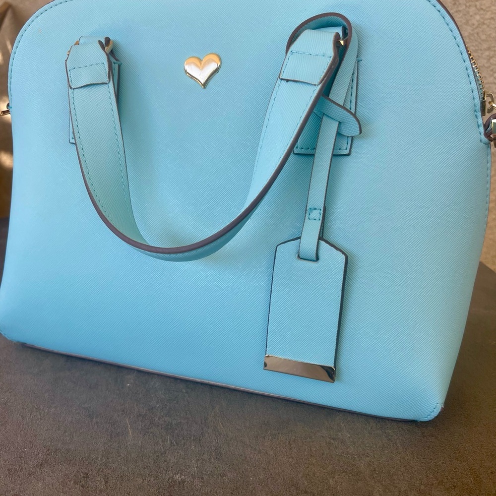 Elegant Blue Handbag